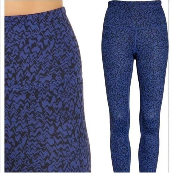 🆕 NWT Zella live in high waist ankle performance leggings blue twilight - Picture 2 of 11